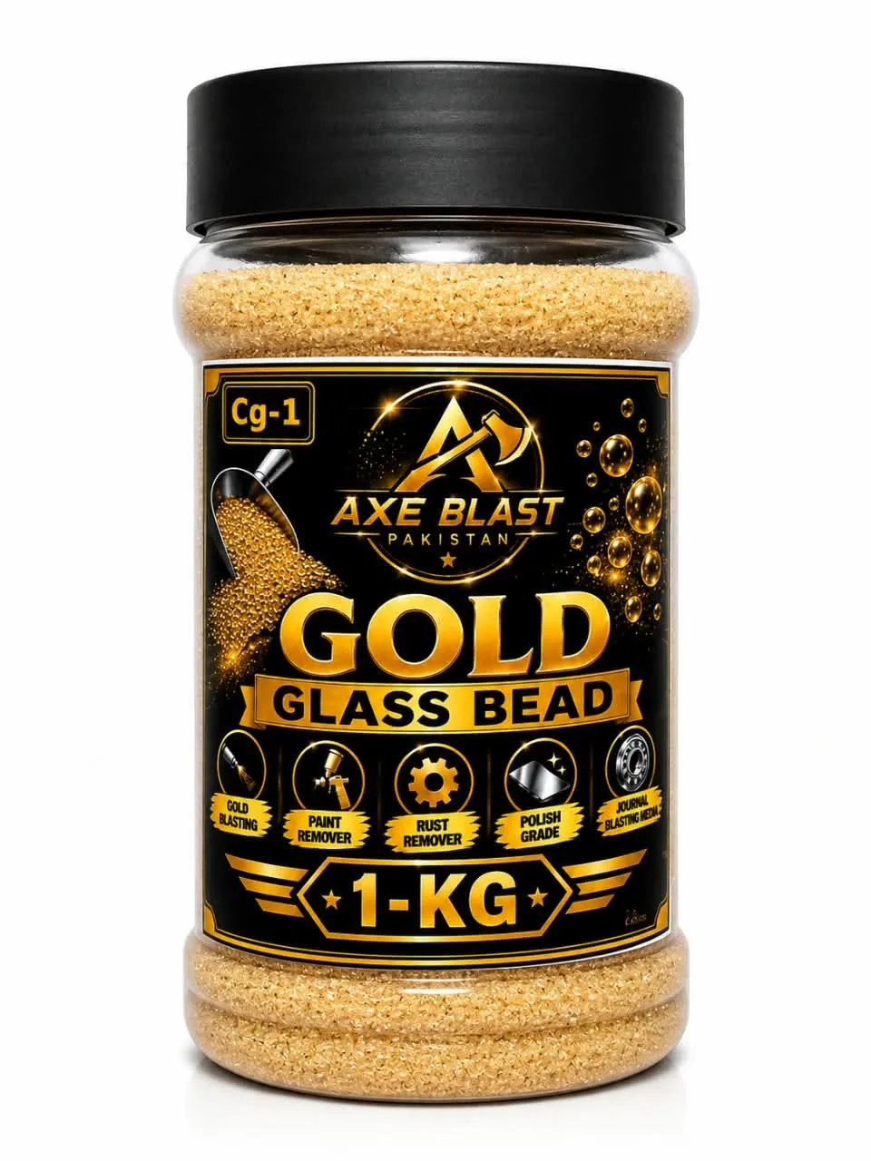 Glass Bead Media CG-1 0.5 mm