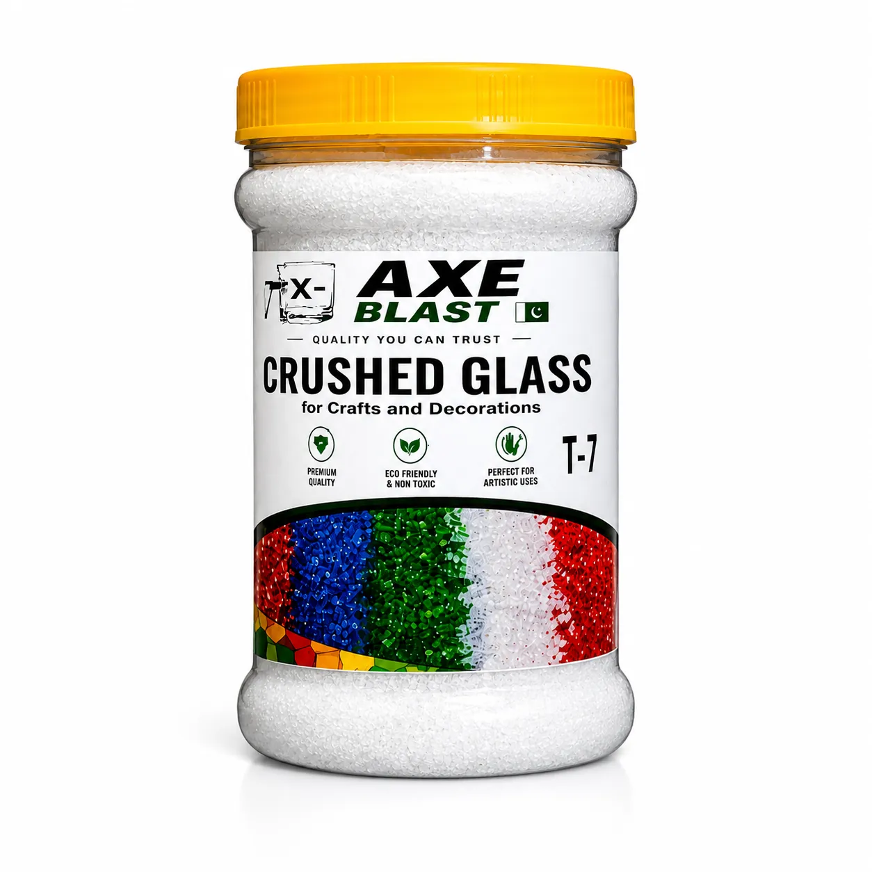 GLASS CHIPS T-7